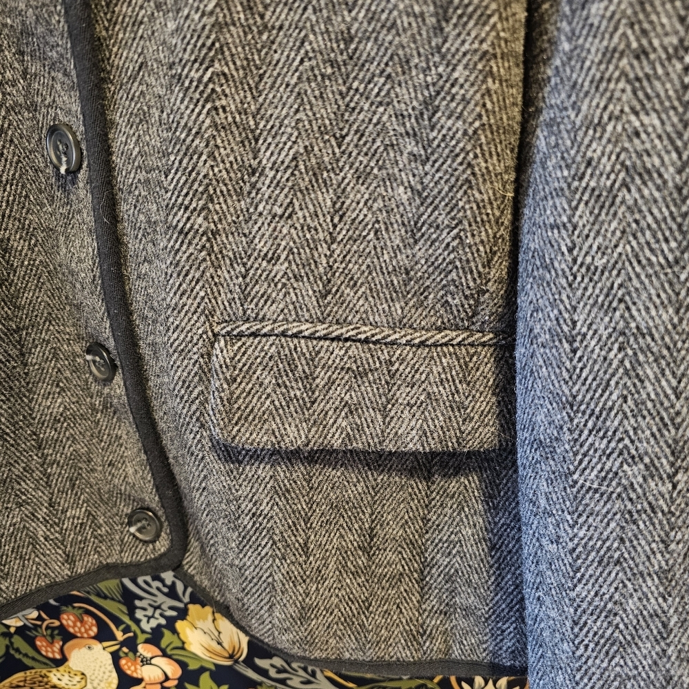 J. Crew Wool-Blend Herringbone Blazer - Picture 4 of 7